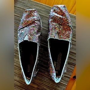 Tom’s Glitter Shoes